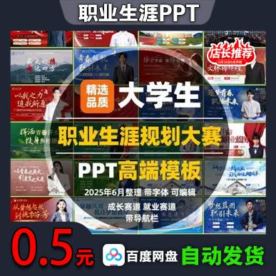 职业生涯PPT模板